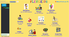 Desktop Screenshot of kids.flevoland.to